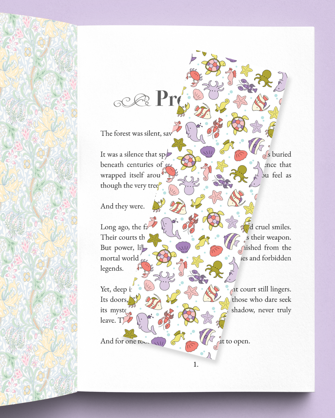 Sea Life Bookmark