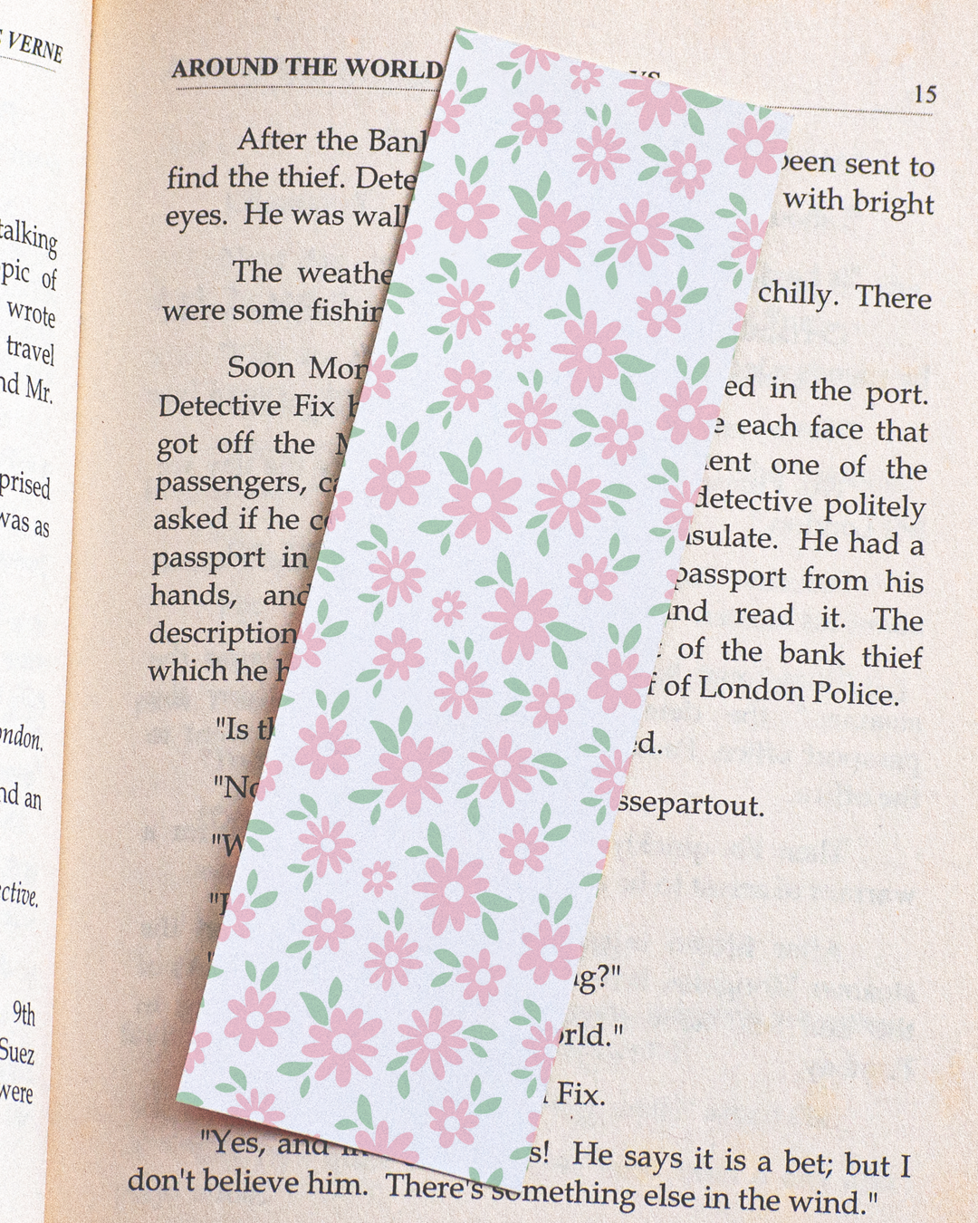 Spring Floral 3 Bookmark