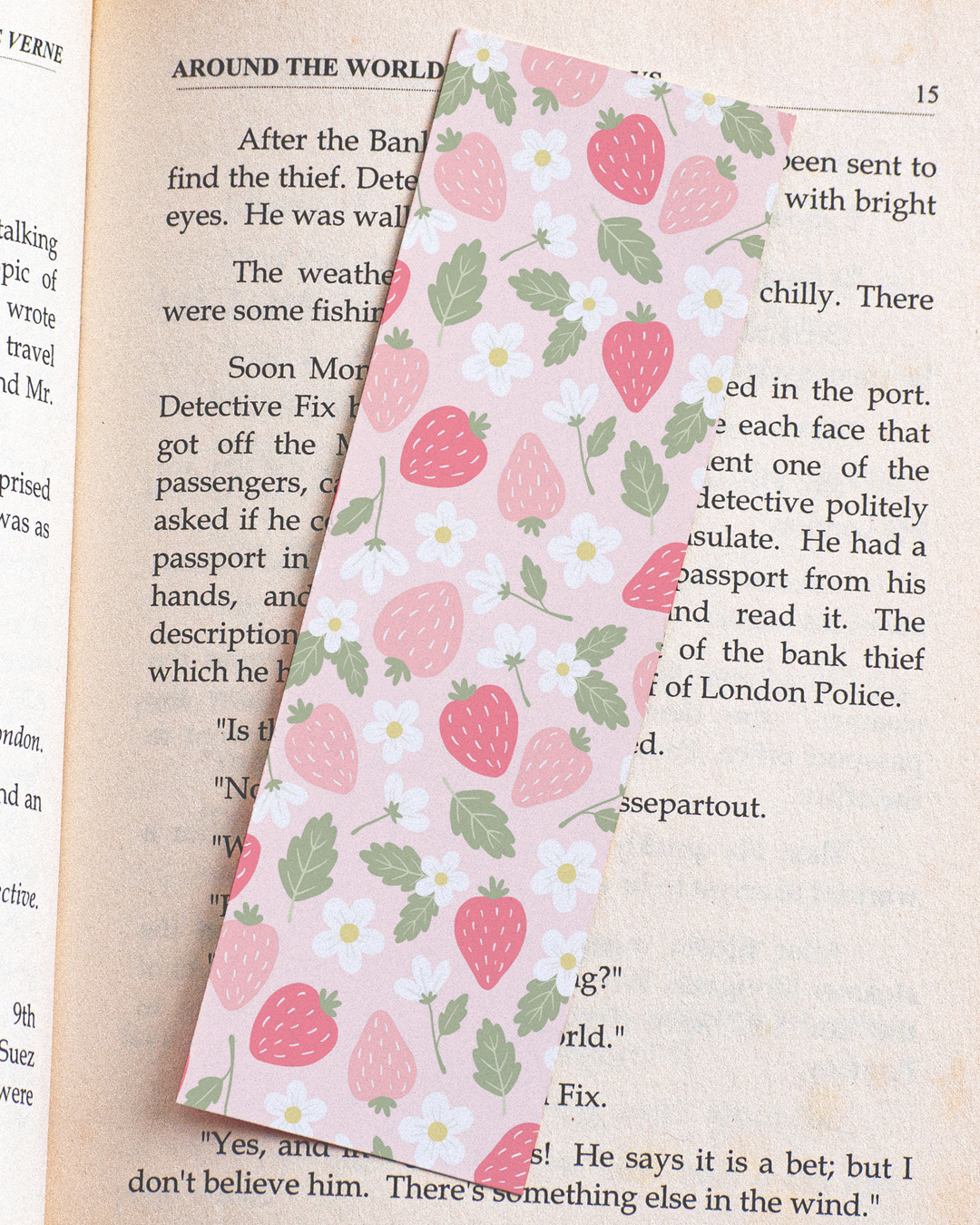 Strawberry Patch 2 Bookmark