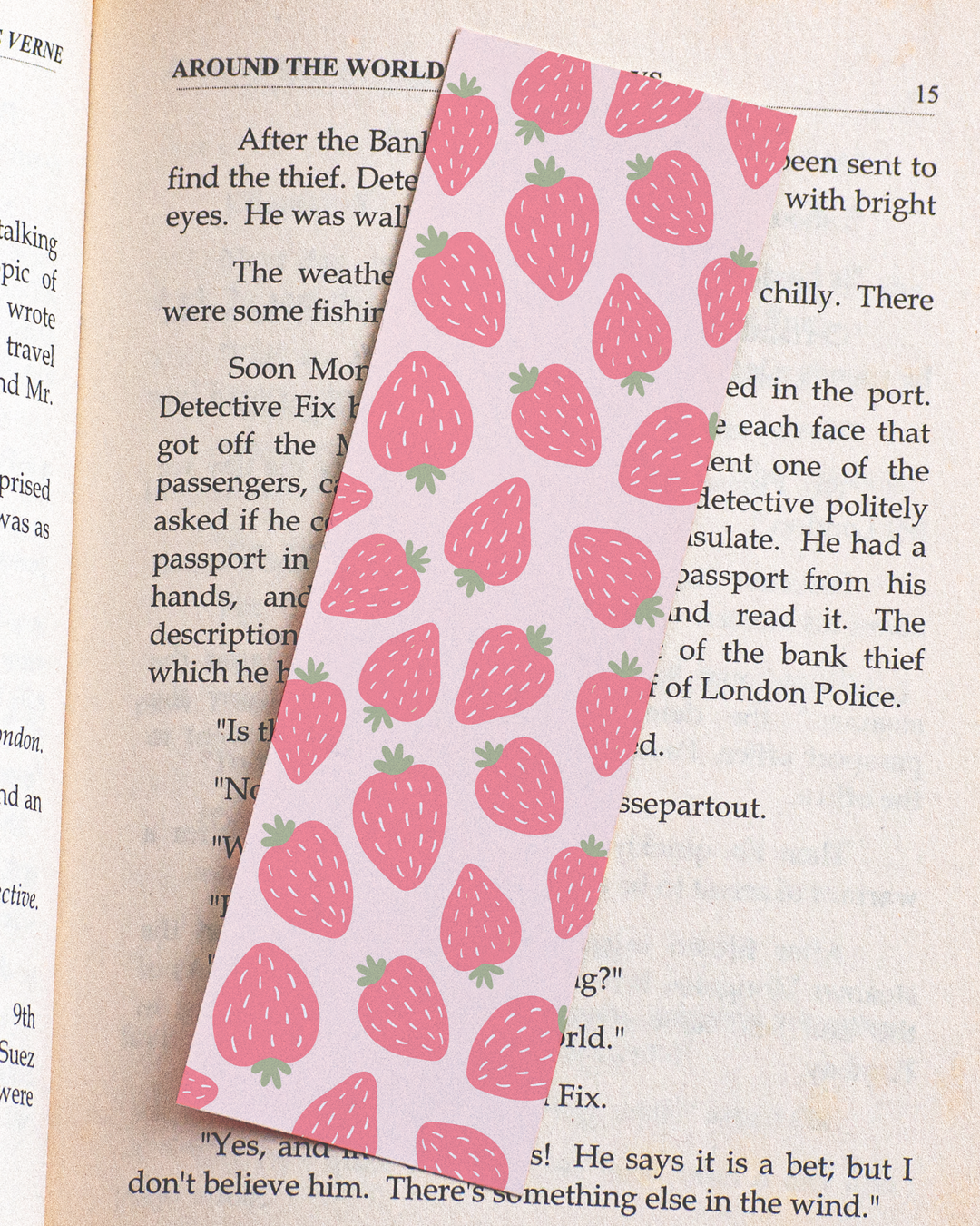 Strawberry Patch 6 Bookmark