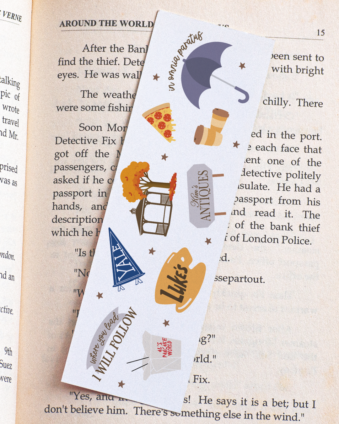 Gilmore Girls Inspired Bookmark