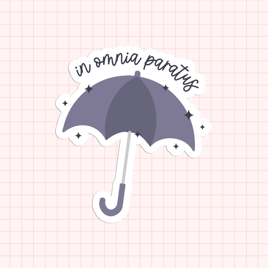 In Omnia Paratus Sticker