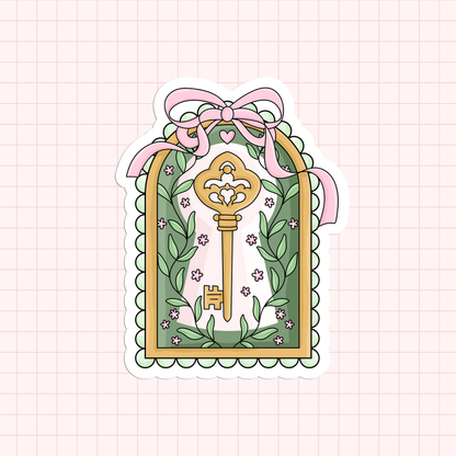 Secret Garden Frame Bookish Sticker