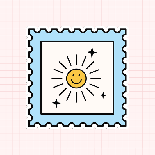 Summer Stamp - Sunshine Sticker