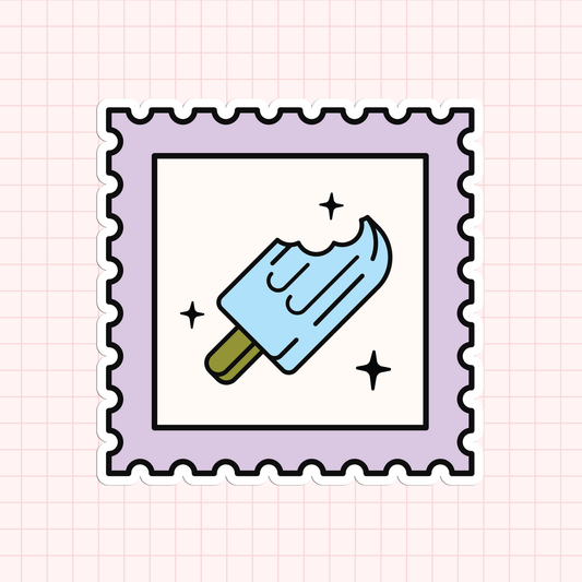 Summer Stamp - Popsicle Sticker