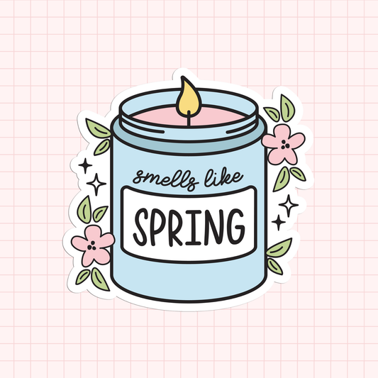 Smells Like Spring Sticker