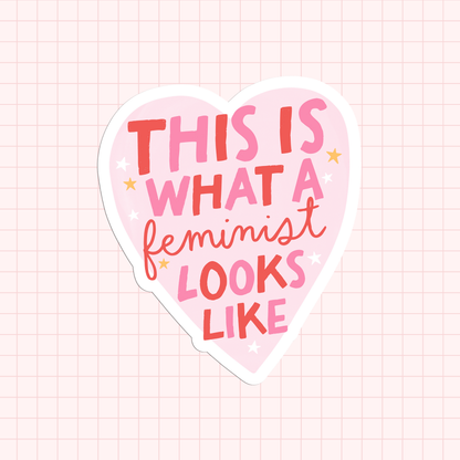 This Is What A Feminist Looks Like Sticker