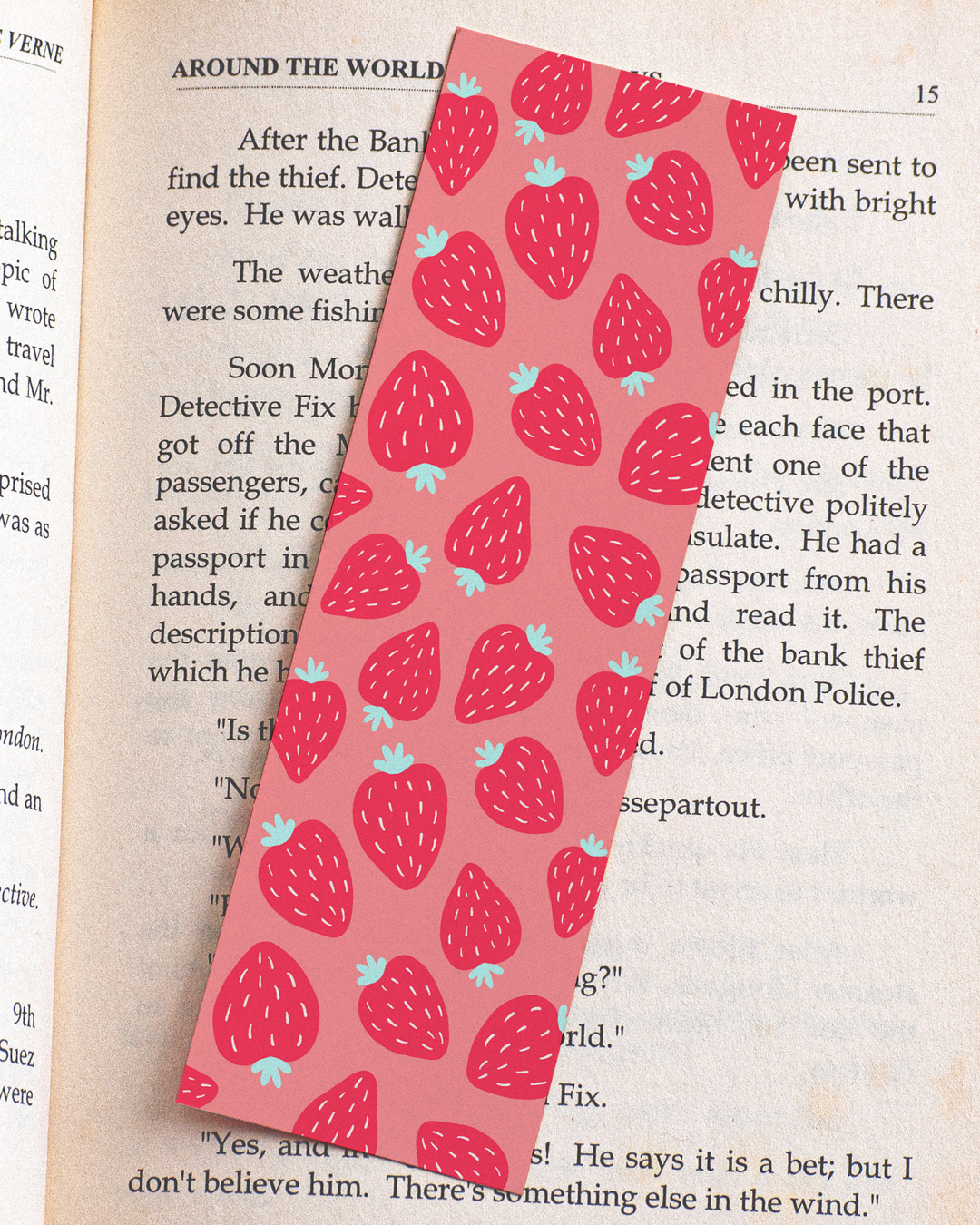 Strawberry Patch 1 Bookmark