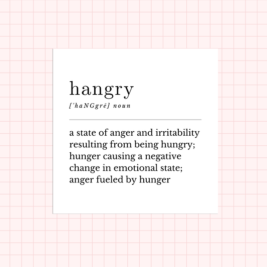 Hangry Definition Sticker