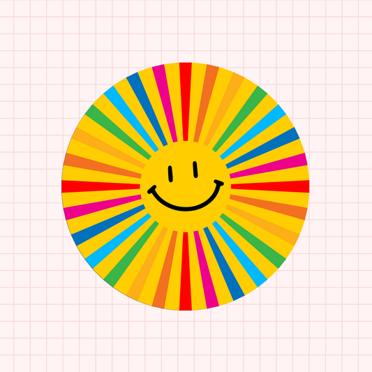 Smiley Sunbeam Sticker