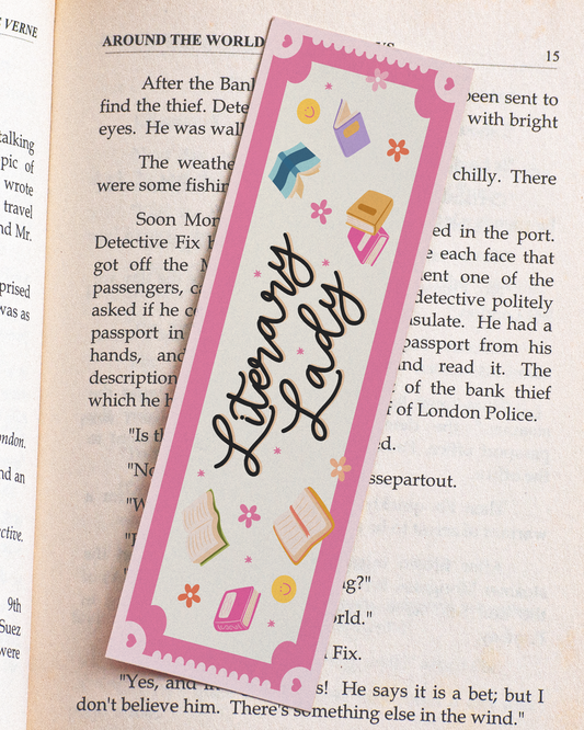 Literary Lady Bookmark