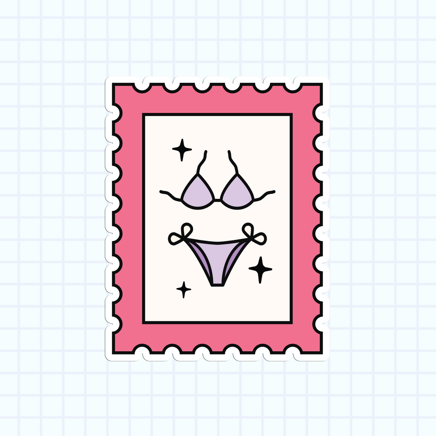 Summer Stamp - Bikini Sticker