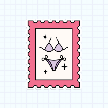 Summer Stamp - Bikini Sticker
