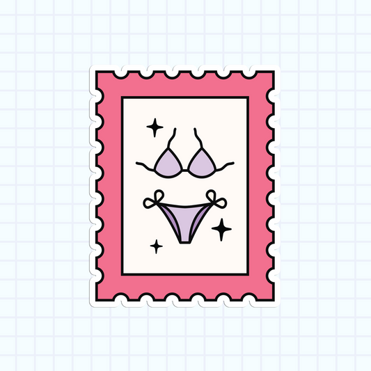 Summer Stamp - Bikini Sticker
