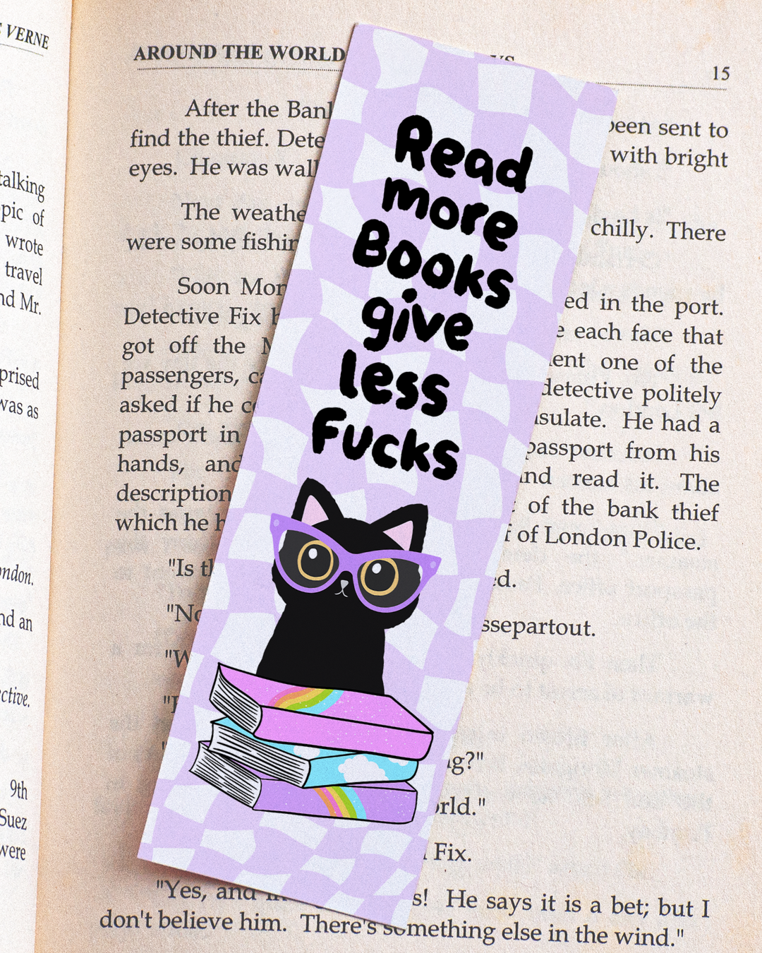 Read More Books Give Less Fcks Bookmark