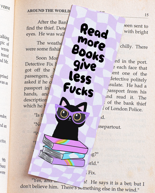 Read More Books Give Less Fcks Bookmark