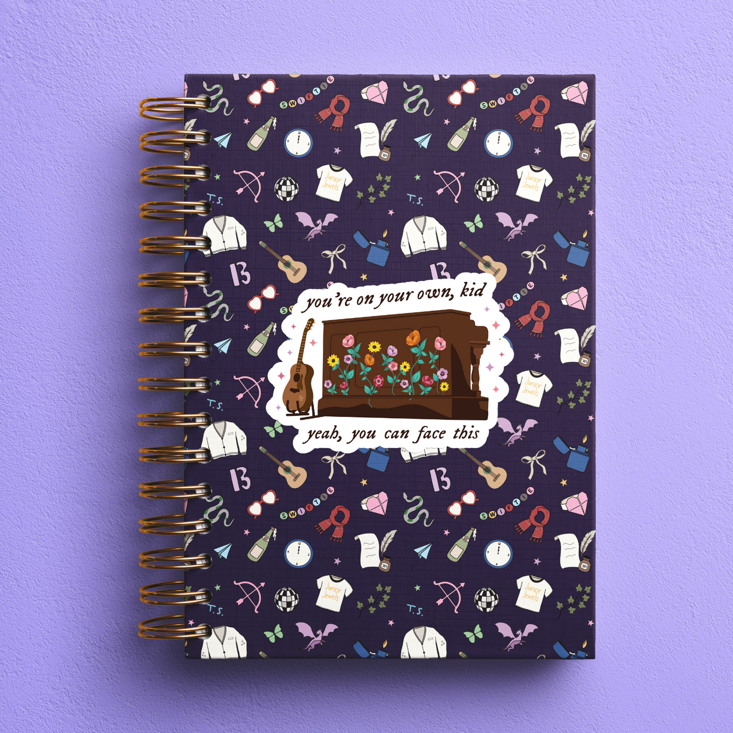 You're on your own kid - Eras Piano Sticker